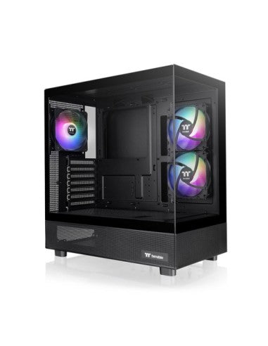 THERMALTAKE CASE M.TOWER VIEW 270 PLUS 2*TG BLACK 3*120mm ARGB Hydraulic