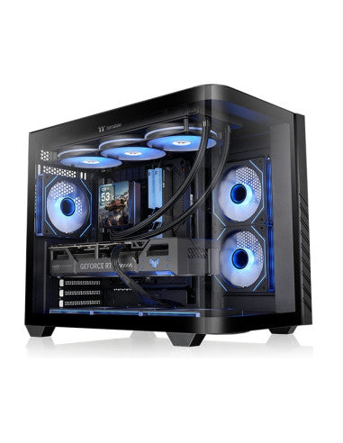 THERMALTAKE CASE M.TOWER VISION 330 CR ARGB BLACK 2TG 6x120mm ARGB INFINITY