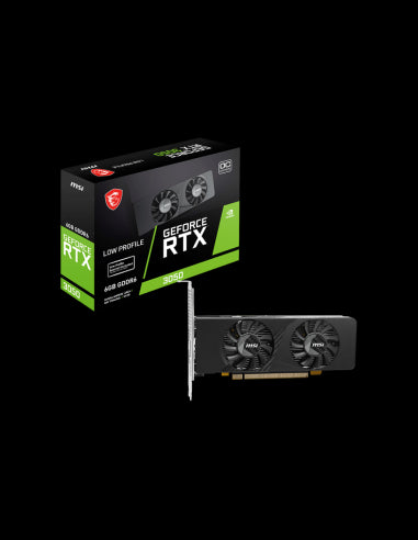 VGA MSI GEFORCE RTX 3050 LP E 6G OC