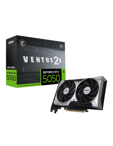 VGA MSI GEFORCE RTX 5050 8G VENTUS 2X OC