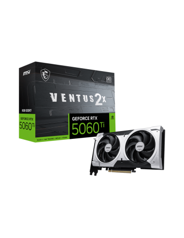 VGA MSI GEFORCE RTX 5060 TI 8G VENTUS 2X OC PLUS