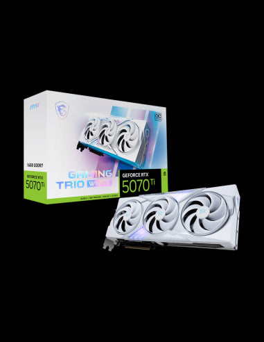 VGA MSI GEFORCE RTX 5070 Ti 16G GAMING TRIO OC WHITE
